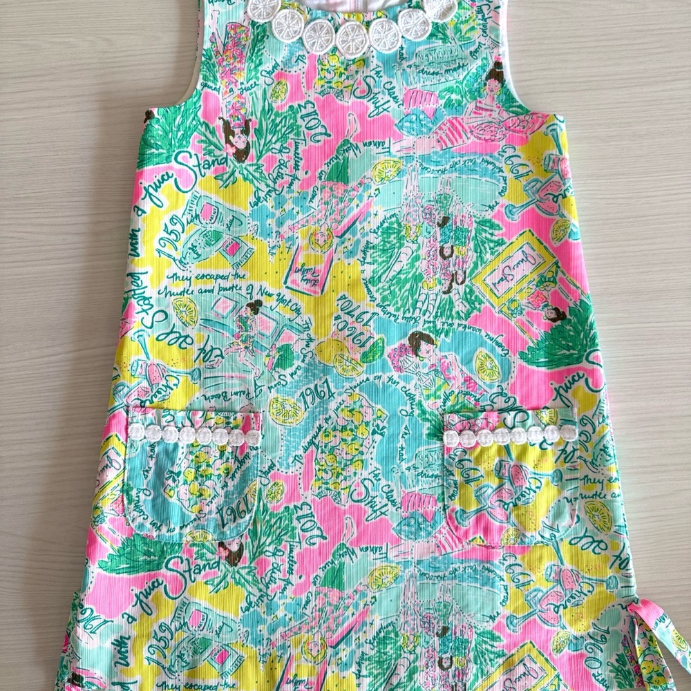 Lilly Pulitzer In the Beginning Classic Mini Shift Dress 5